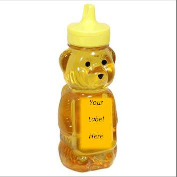 Honey Container - Plastic Honey Bear