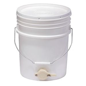Honey Extraction - 5gal pail with honey gate