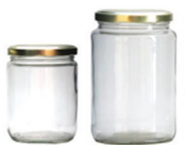 Honey Jar Glass - Cylindrical