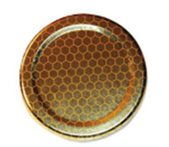 Honey Jar Lid - Honeycomb